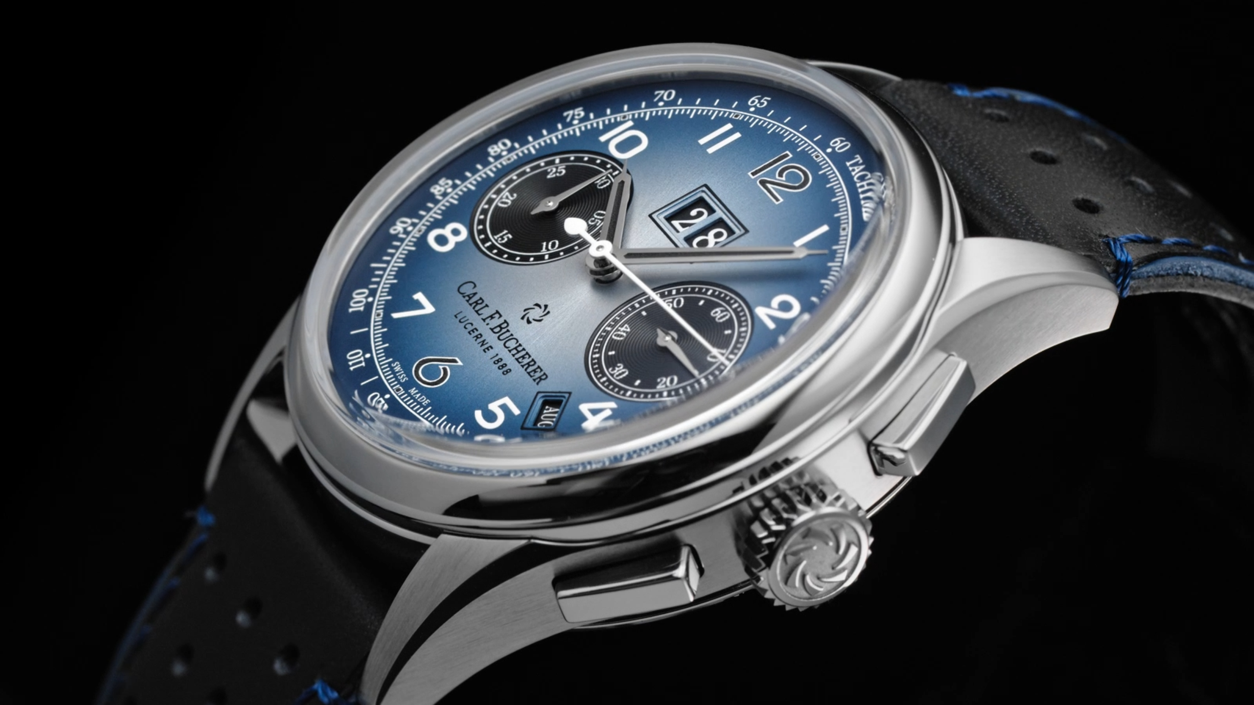 Carl F. Bucherer Heritage Bicompax Annual Bucherer BLUE 00.10803.08.52.99